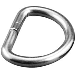 1" Stainless Steel welded D-Ring