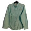 Columbia Women's Flamingo Bay LS Shirt, XLarge / Gulf Stream