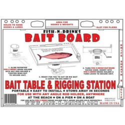 Fish-n-drinks bait board