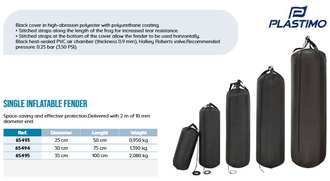 Plastimo Inflatable Fenders