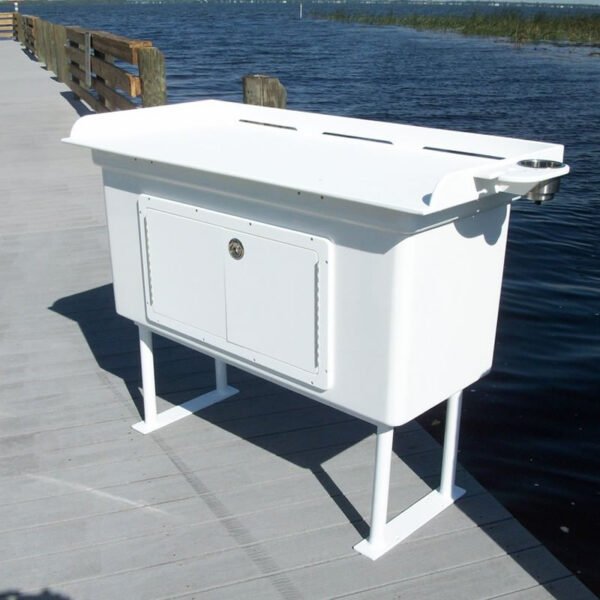 Rough Water Fish Cleaning Table Side View